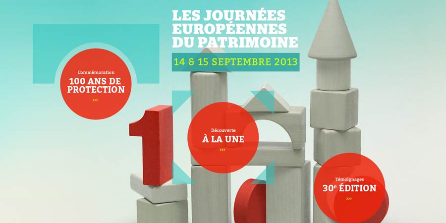 Les Journées du Patrimoine 2013