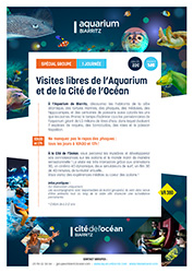 Visites libres Aquarium et Cité de l'Océan