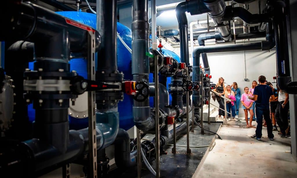 Systèmes de filtration de l’Aquarium de Biarritz