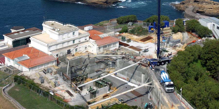 Travaux 2011 - Aquarium de Biarritz