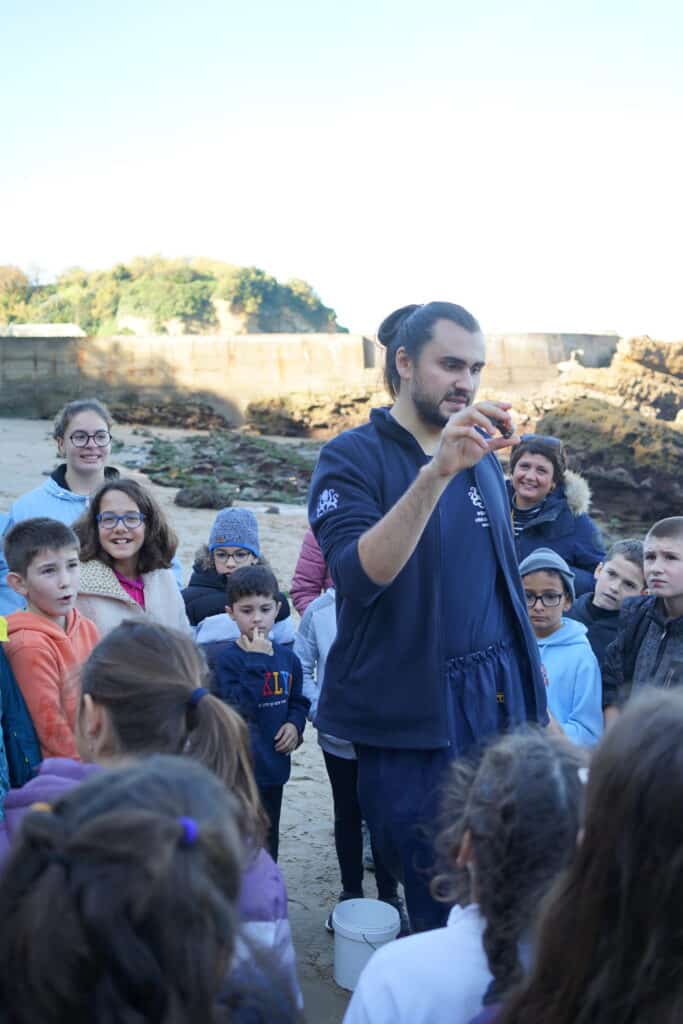 Estran rocheux Aquarium de Biarritz