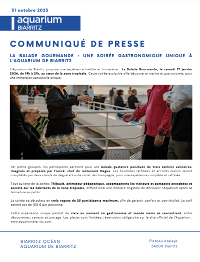 communique-de-presse-balades-gourmandes-aquarium-de-biarritz